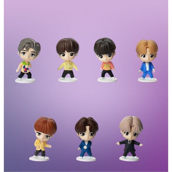 New 2025 McDonald's TinyTan x BTS Throwback Jung Kook Happy Meal Toy Figure - Picture 5 of 6